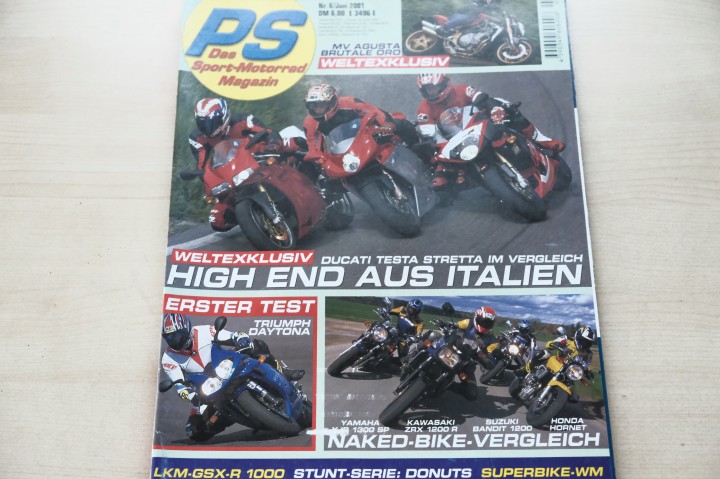 PS Sport Motorrad 06/2001